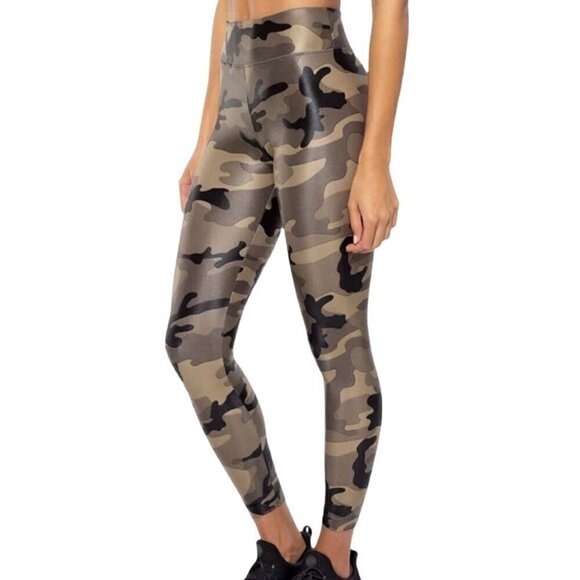 Koral Lustrous High Rise Camo Leggings - Extra Small - Picture 1 of 9